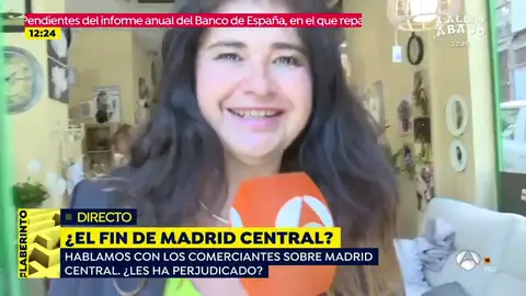Divertido momento de Lucía Etxebarría lucÃa