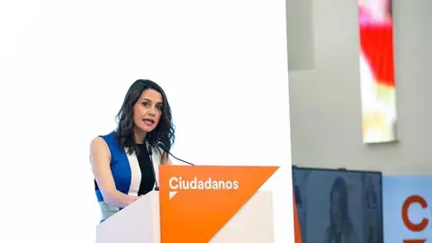 La portavoz de Ciudadanos, Inés Arrimadas La portavoz de Ciudadanos, Inés Arrimadas