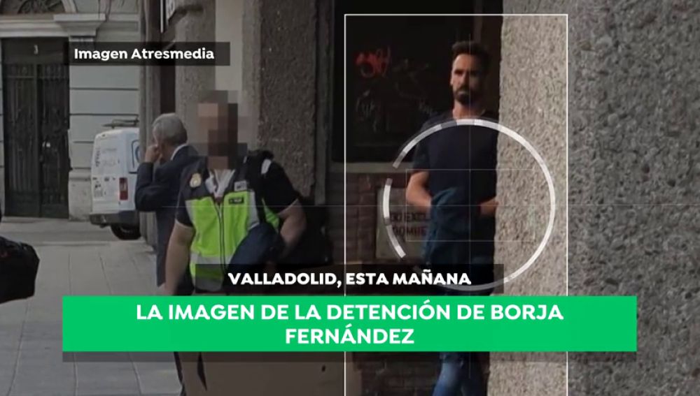 Así fue el momento de la detención de Borja Fernández, implicado en la 'operación Oikos' por presunto amaño de partidos