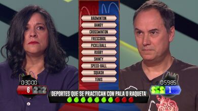 Erundino, del equipo de 'Los Lobos', cae derrotado en la bomba estratégica de '¡Boom!'
