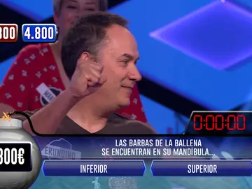 Erundino, imparable en la bomba clasificatoria de '¡Boom!' Erundino, imparable en la bomba clasificatoria de '¡Boom!'