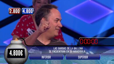 Erundino, imparable en la bomba clasificatoria de '¡Boom!'
