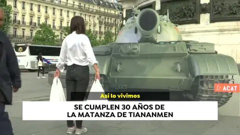 'Todo por la democracia', se cumplen 30 años de la Matanza de Tiananmen 'Todo por la democracia', se cumplen 30 años de la Matanza de Tiananmen