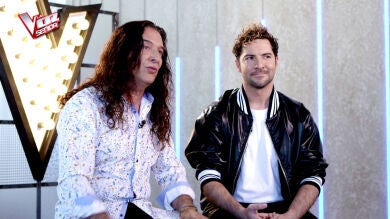 David Bisbal y su asesor, Tomatito: 