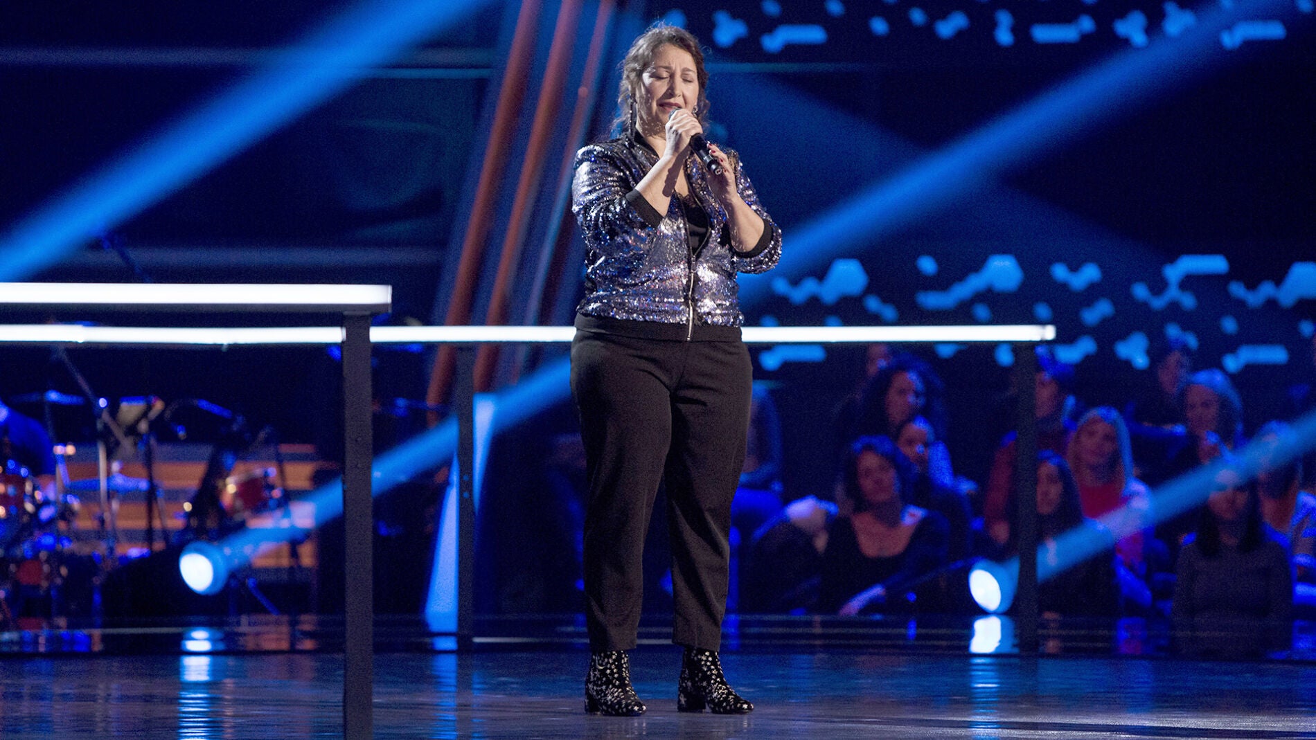 Enriqueta Caballero canta &lsquo;What a wonderful world&rsquo; en los Asaltos de &lsquo;La Voz Senior&rsquo;