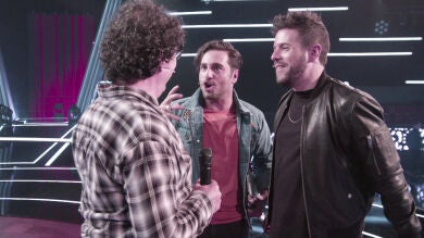 David Bustamante le da sus trucos de seducción a David Jarque