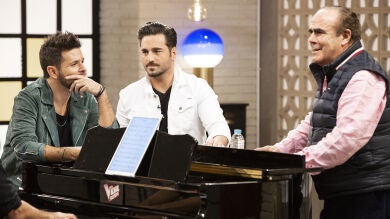 Giuseppe Izzillo, muy nervioso ante Pablo López y David Bustamante