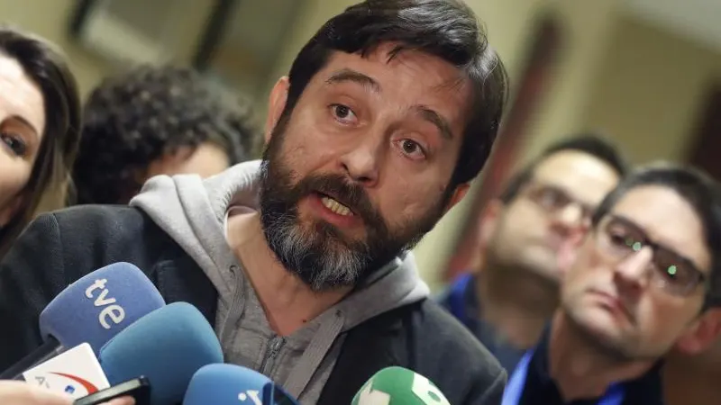 El diputado de Podemos, Rafael Mayoral