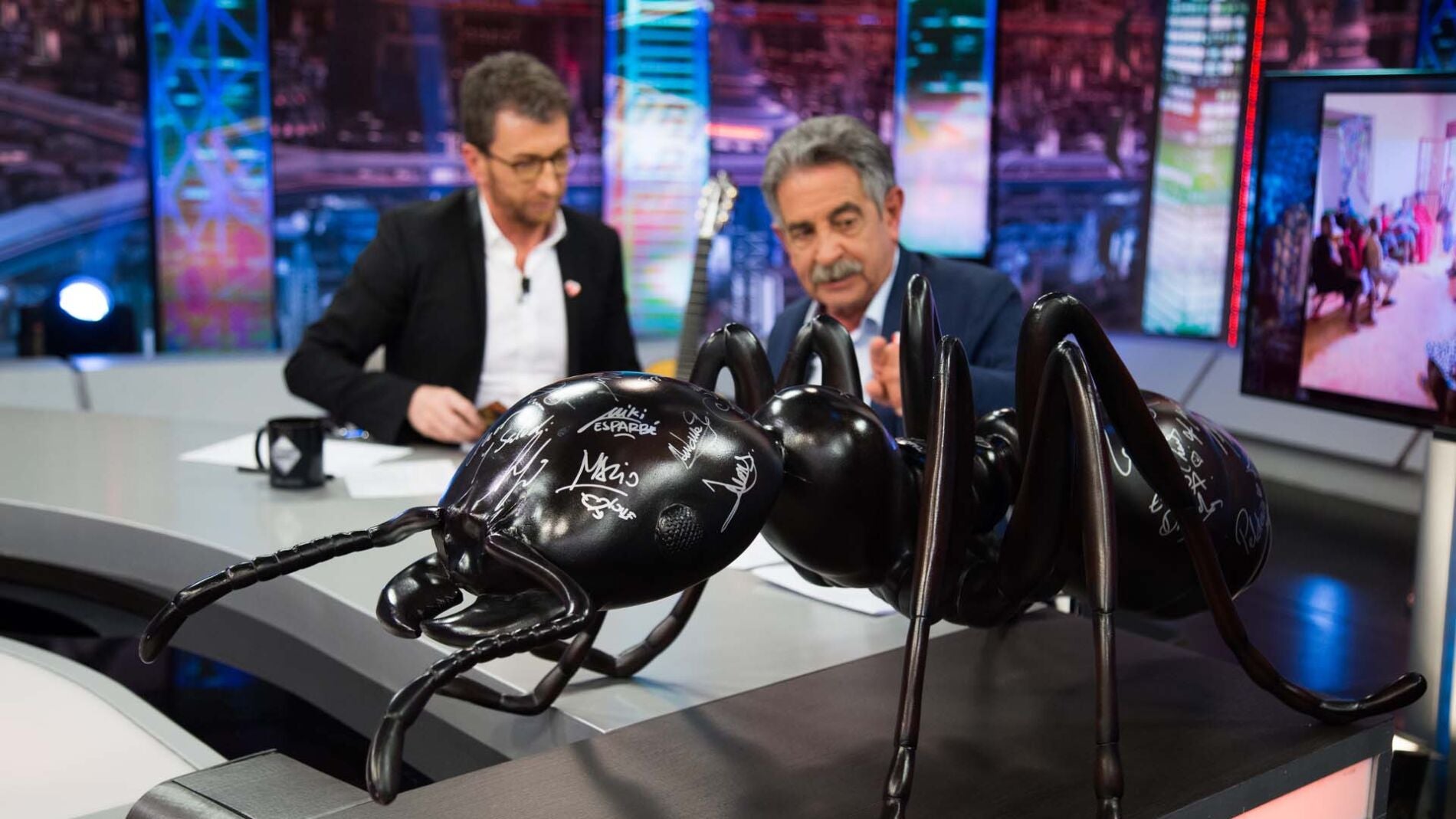 La divertida imitación de Miguel Ángel Revilla a Gloria Serra en 'El Hormiguero 3.0'