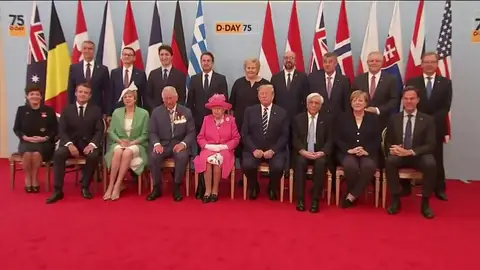 16 líderes mundiales conmemoran el 75 aniversario el desembarco de Normandía: 16 líderes mundiales conmemoran el 75 aniversario el desembarco de Normandía: