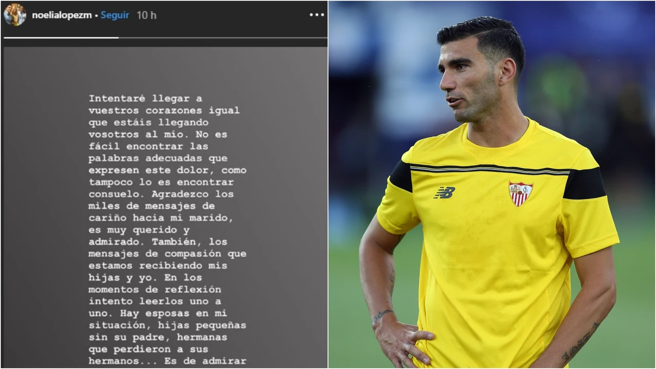 Mensaje de la mujer de Reyes en su Instagram Mensaje de la mujer de Reyes en su Instagram