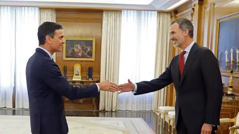 Pedro Sánchez se reúne con el Rey Felipe VI Pedro Sánchez se reúne con el Rey Felipe VI