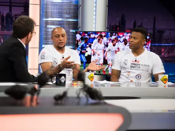 El análisis de Roberto Carlos y Julio Baptista sobre la temporada del Real Madrid en 'El Hormiguero 3.0' El análisis de Roberto Carlos y Julio Baptista sobre la temporada del Real Madrid en 'El Hormiguero 3.0'