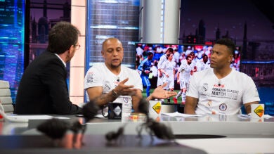 El análisis de Roberto Carlos y Julio Baptista sobre la temporada del Real Madrid en 'El Hormiguero 3.0'