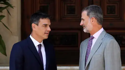 El rey Felipe VI y Pedro Sánchez El rey Felipe VI y Pedro Sánchez (Archivo)