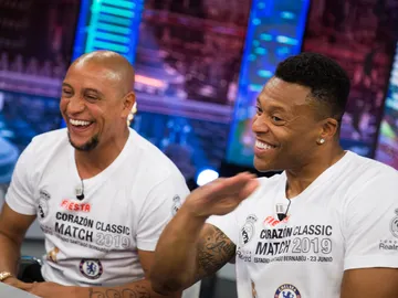 Mucho más que fútbol en la entrevista de Roberto Carlos y Julio Baptista en 'El Hormiguero 3.0' Mucho más que fútbol en la entrevista de Roberto Carlos y Julio Baptista en 'El Hormiguero 3.0'