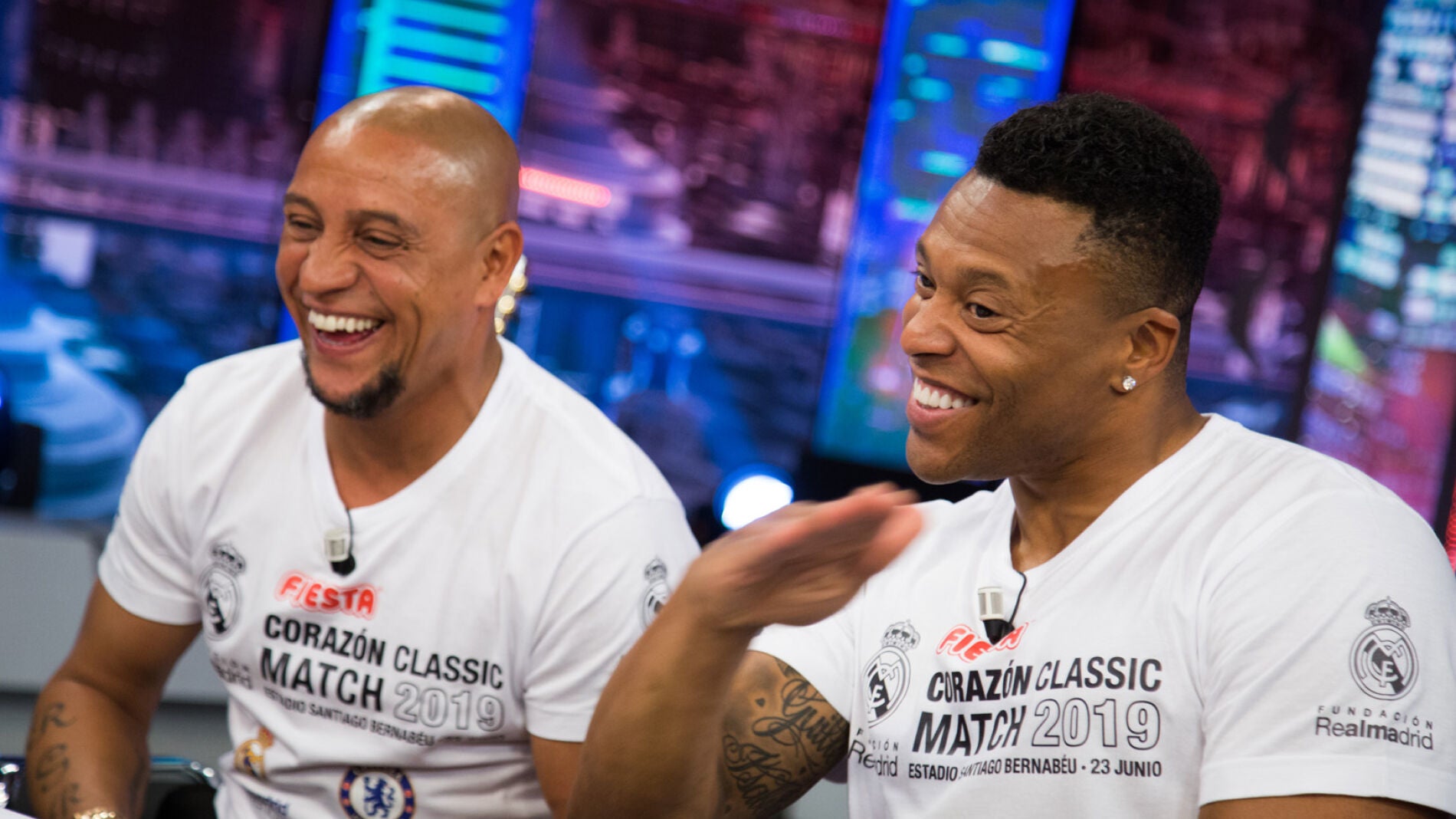Mucho más que fútbol en la entrevista de Roberto Carlos y Julio Baptista en 'El Hormiguero 3.0'