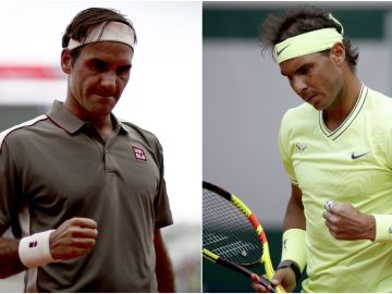 Roger Federer y Rafa Nadal