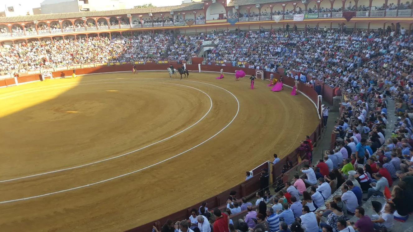 Plaza de Toros de Ciudad Real durante un festejo de la feria de agosto Plaza de Toros de Ciudad Real durante un festejo de la feria de agosto