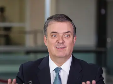 El canciller mexicano Marcelo Ebrard El canciller mexicano Marcelo Ebrard