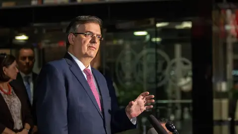 El secretario de Relaciones Exteriores, Marcelo Ebrard El secretario de Relaciones Exteriores, Marcelo Ebrard