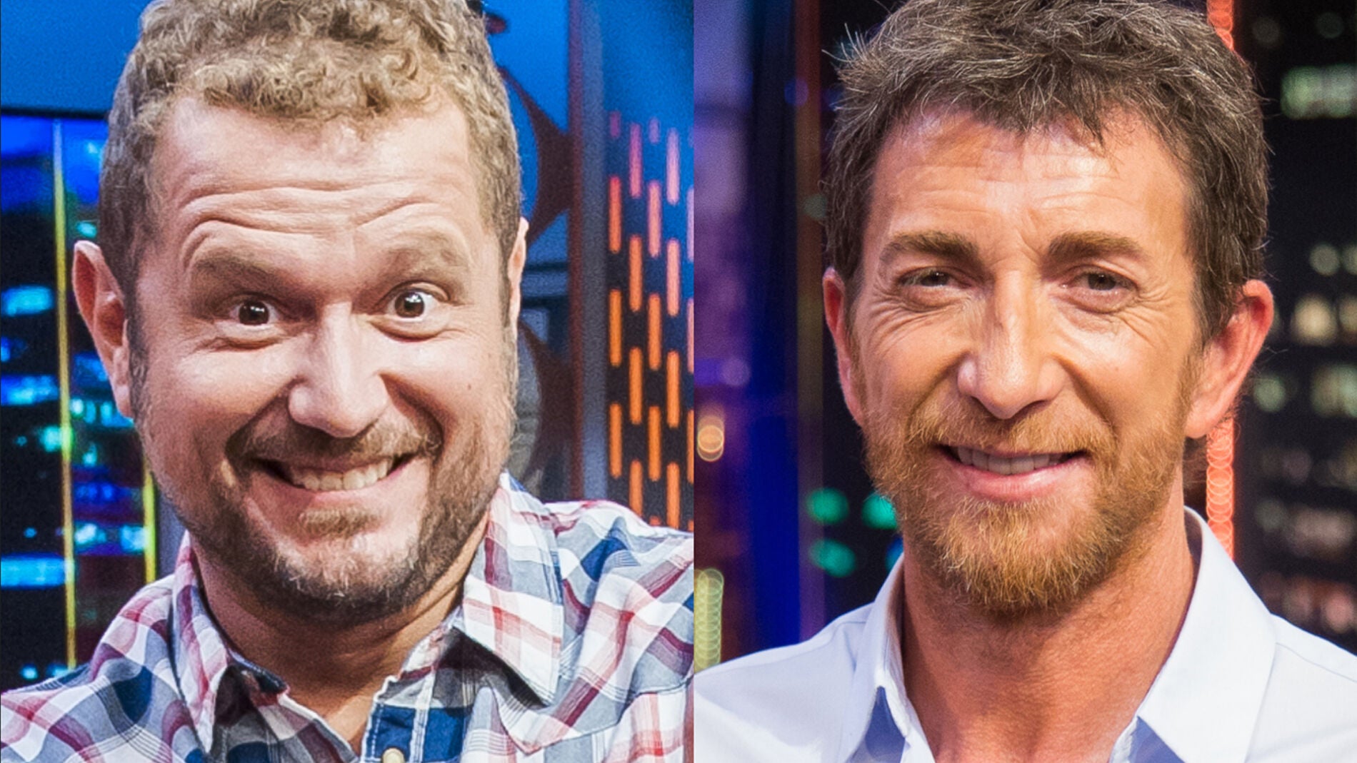 El Monaguillo y Pablo Motos