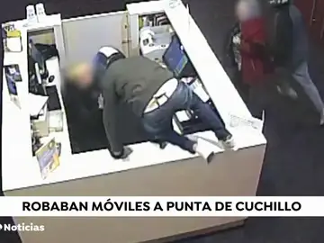Desarticulan una banda criminal especializada en robos violentos en tiendas de telefonía Desarticulan una banda criminal especializada en robos violentos en tiendas de telefonía