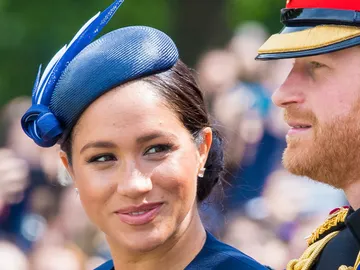 Meghan Markle y el príncipe Harry en el 'Trooping the colour' Meghan Markle y el príncipe Harry en el 'Trooping the colour'