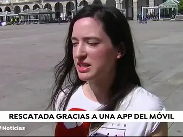 Una aplicación de su teléfono móvil salva a una joven gallega que se perdió en el monte Una aplicación de su teléfono móvil salva a una joven gallega que se perdió en el monte