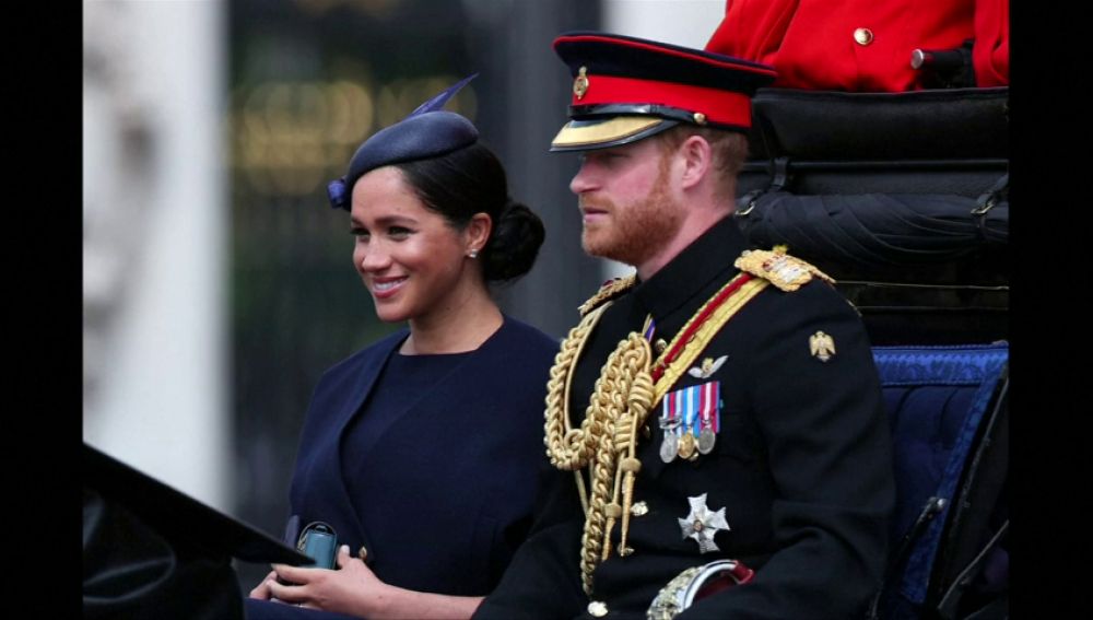 La Familia Real británica se reúne para ver el desfile 'Trooping the Colour' 