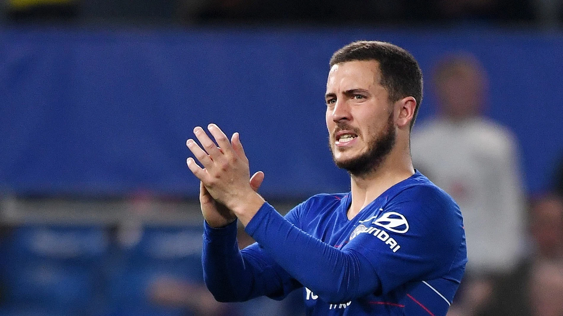 Eden Hazard, en un partido con el Chelsea Eden Hazard, en un partido con el Chelsea