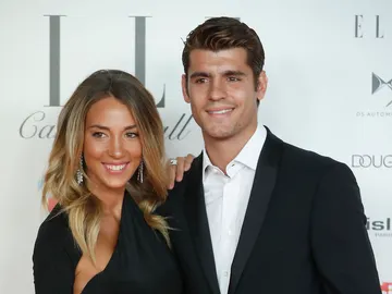 Álvaro Morata y Alice Campello Álvaro Morata y Alice Campello