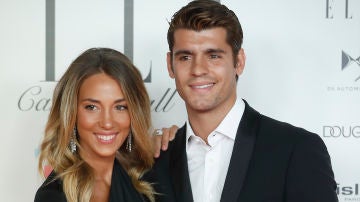Álvaro Morata y Alice Campello