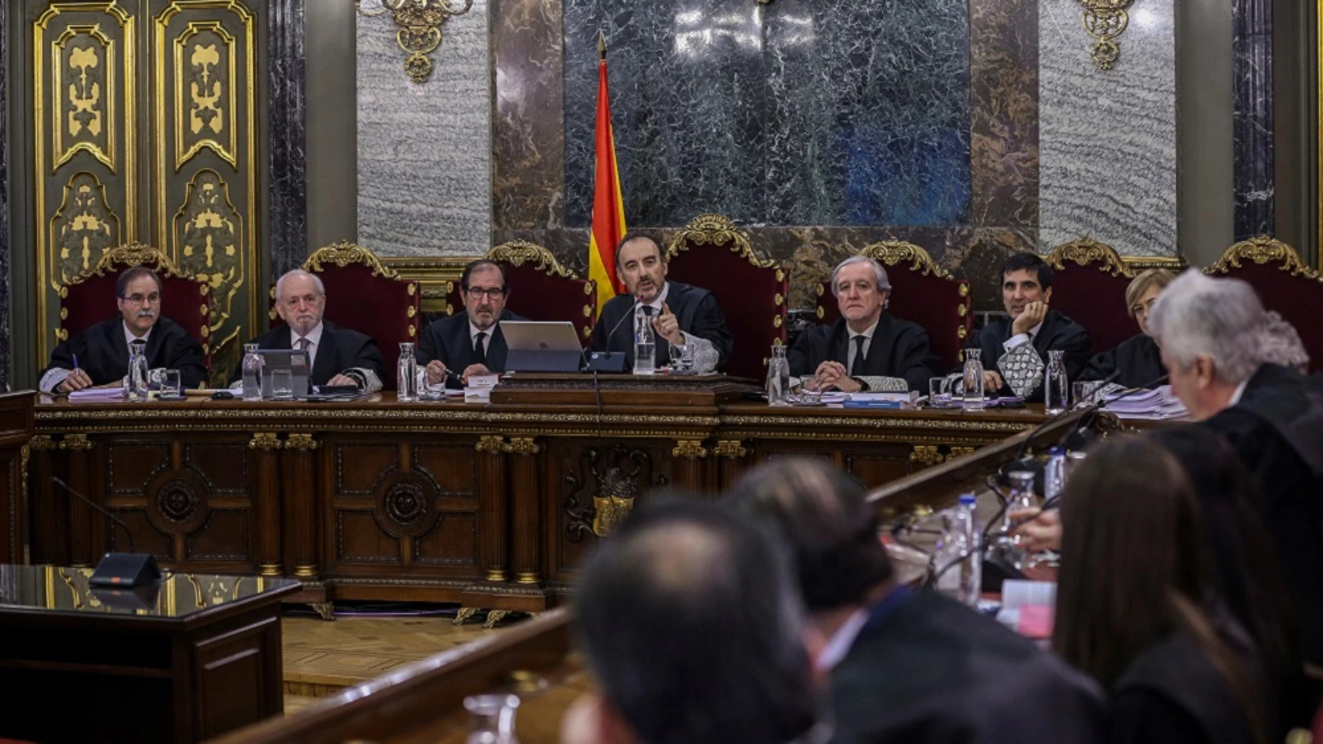 Imagen de archivo de la última semana del juicio del procés Imagen de archivo de la última semana del juicio del procés