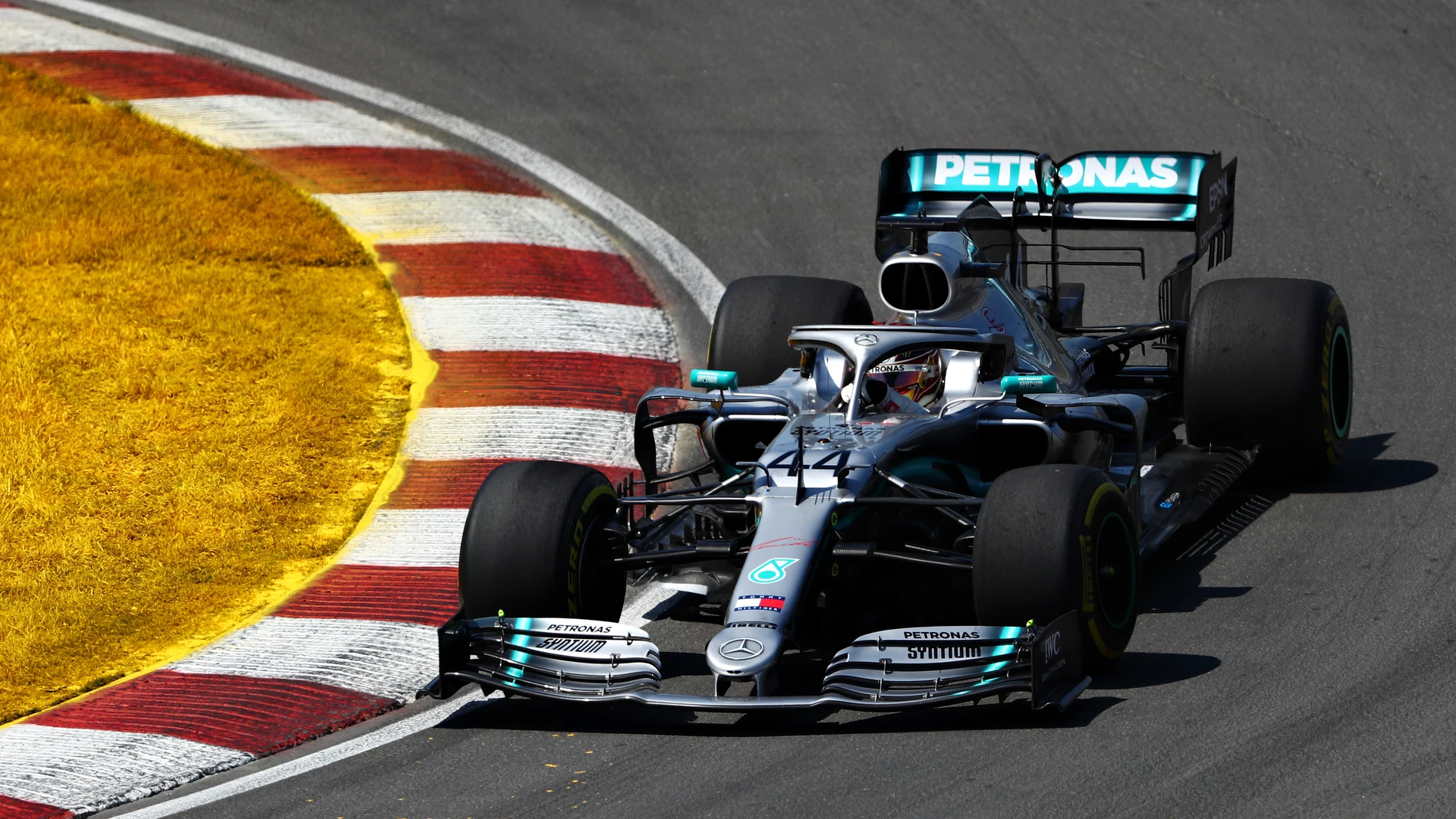 Lewis Hamilton, en el circuito de Canadá Lewis Hamilton, en el circuito de Canadá
