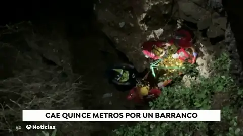 Una motorista resulta herida grave tras caer por un barranco en la carretera de Banyalbufar a Esporles Una motorista resulta herida grave tras caer por un barranco en la carretera de Banyalbufar a Esporles