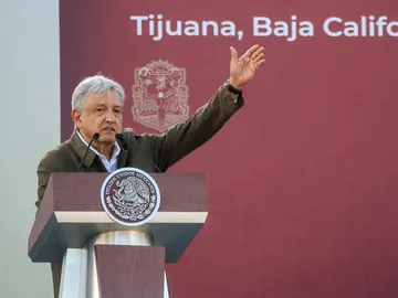 El presidente de México Andrés Manuel López Obrador El presidente de México Andrés Manuel López Obrador