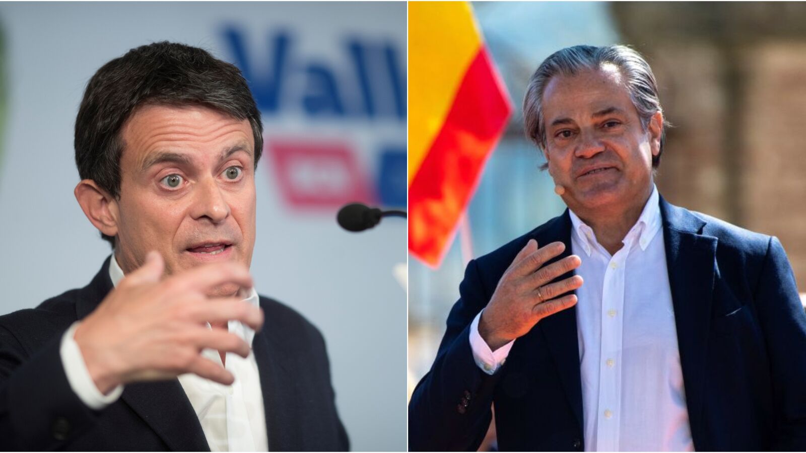 Enfrentamiento en Twitter entre Manuel Valls y Marcos De Quinto por la reunión de Ciudadanos con Vox