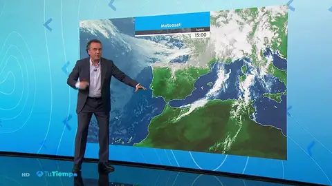 Temperaturas frescas y precipitaciones, protagonistas de mañana en la península ibérica Temperaturas frescas y precipitaciones, protagonistas de mañana en la península ibérica