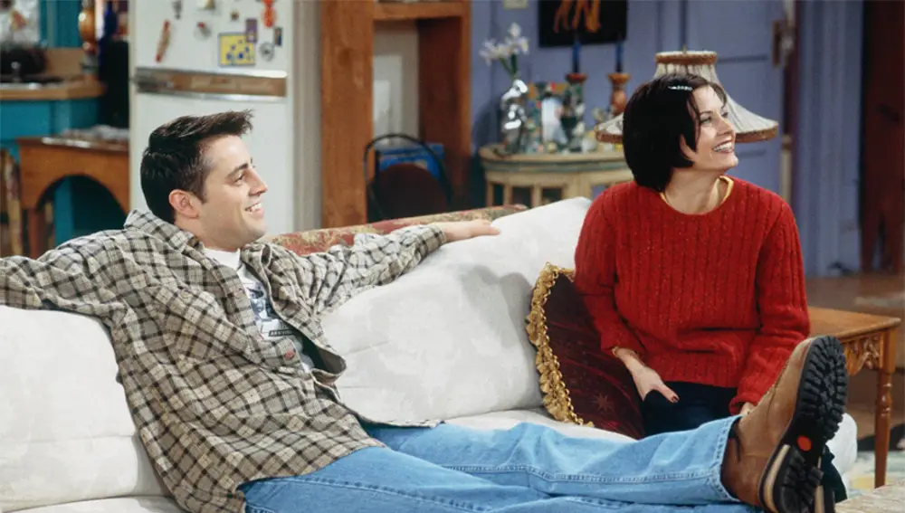 Monica y Joey en 'Friends' Monica y Joey en 'Friends'