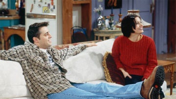 Monica y Joey en 'Friends'