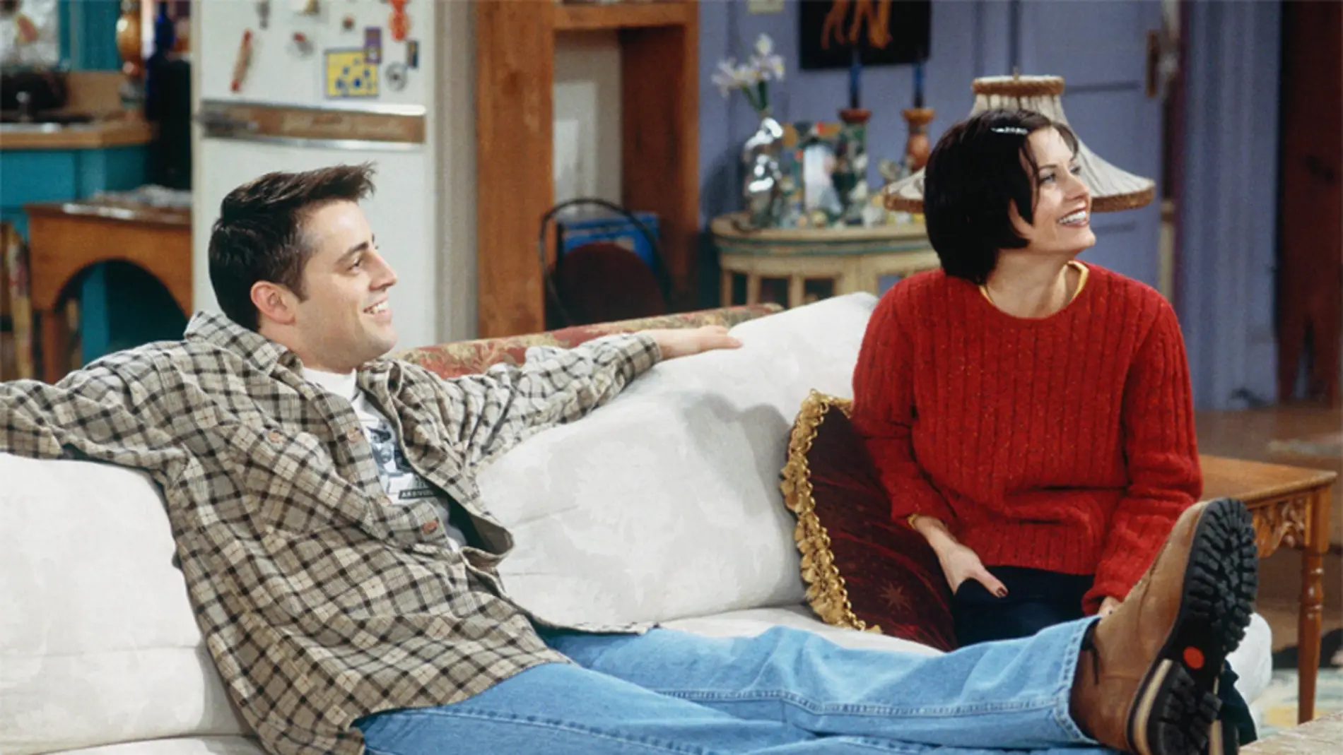 Monica y Joey en 'Friends'
