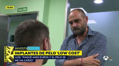 El drama de Luis, tras implantarse pelo en Turquía tiene incluso menos cabello que antes de la operación