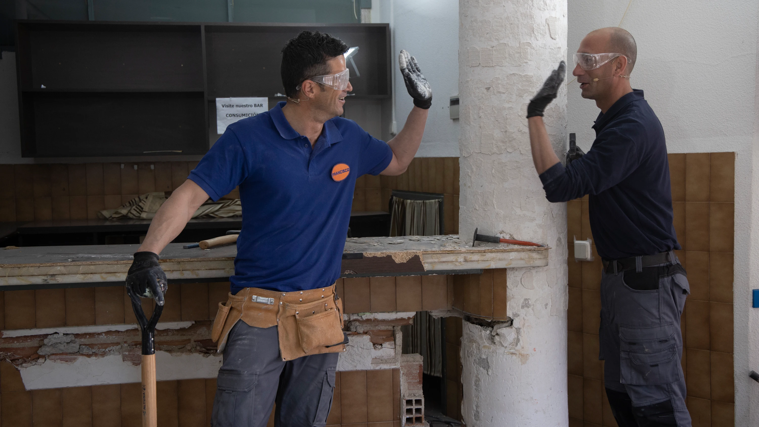 Albert y Paco pasan de 'Chapu y Zas' a 'Demolition men' 