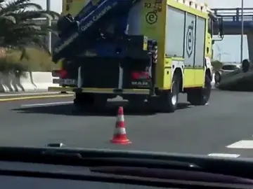 Ocho heridos en varios accidentes que han colapsado la GC-1 Ocho heridos en varios accidentes que han colapsado la GC-1