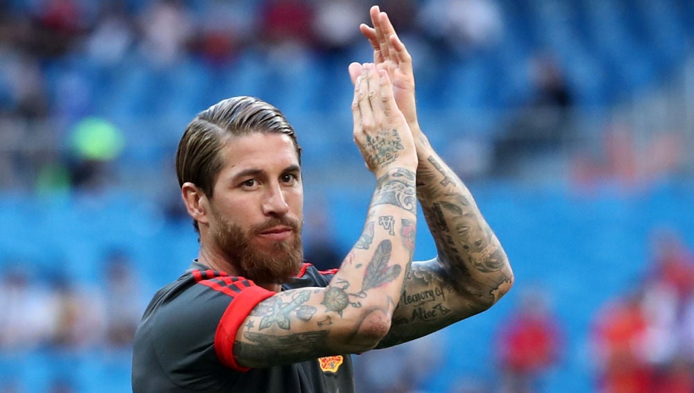 Sergio Ramos agradece el cariño a los aficionados