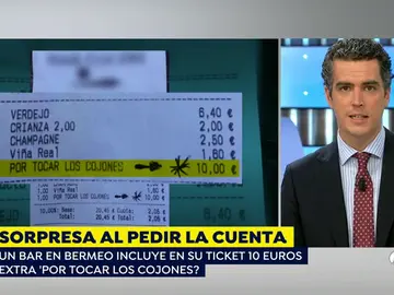 '10 euros por tocar los cojones' '10 euros por tocar los cojones'