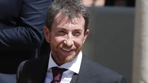 Pablo Motos en la boda de Pilar Rubio y Sergio Ramos Pablo Motos en la boda de Pilar Rubio y Sergio Ramos