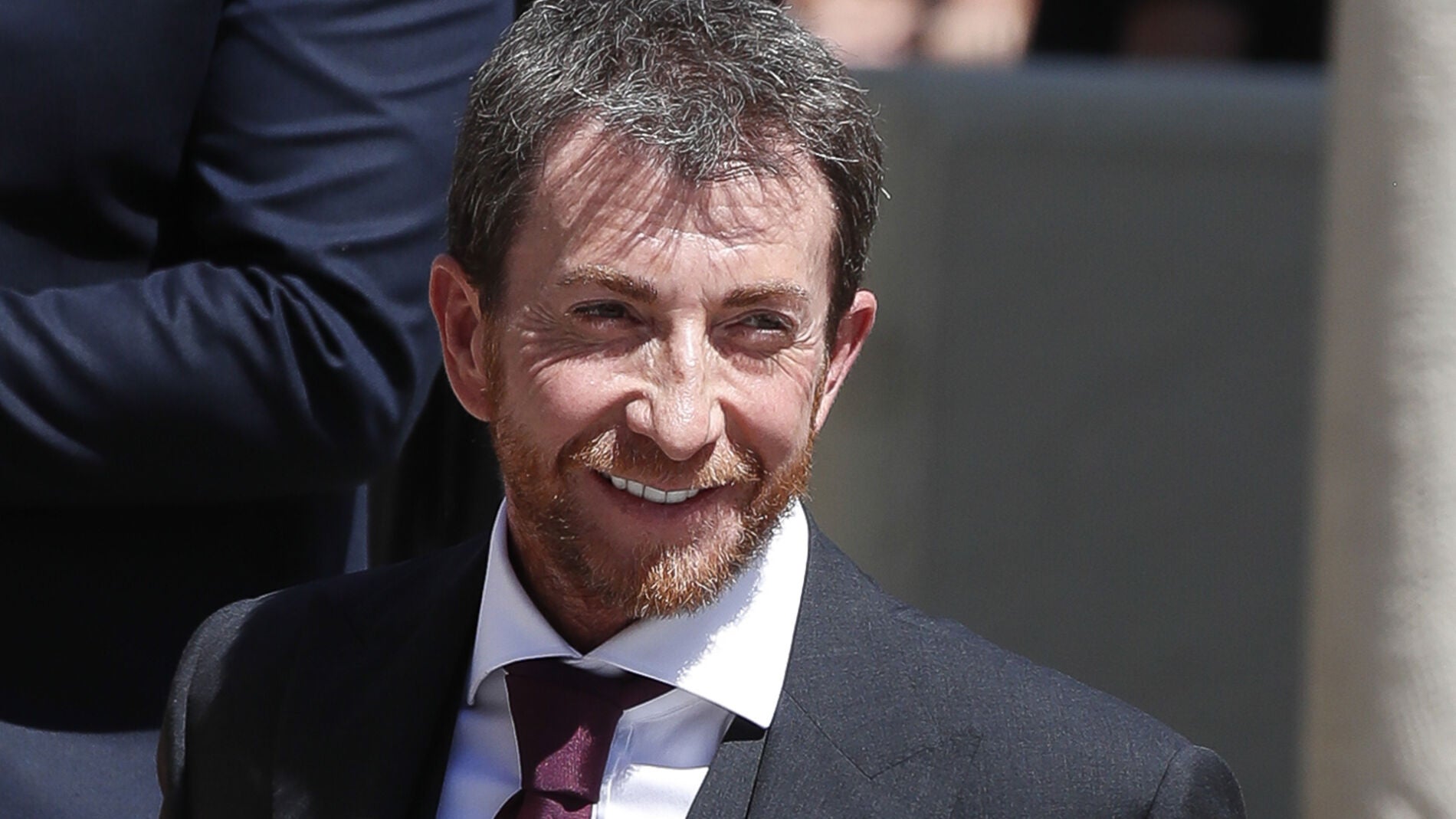 Pablo Motos en la boda de Pilar Rubio y Sergio Ramos