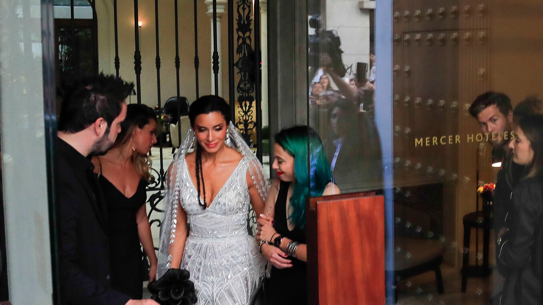 El vestido novia de Pilar Rubio